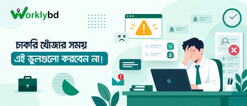 চাকরি খোঁজার সময় এই ভুলগুলো করবেন না!